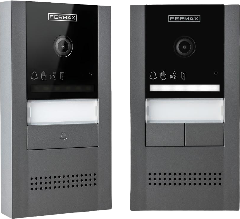 Foto de una placa Fermax exterior Carakit
